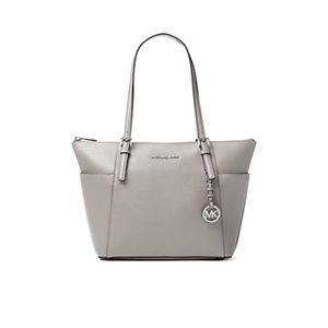 Michael Kors gray jet set shoulder bag